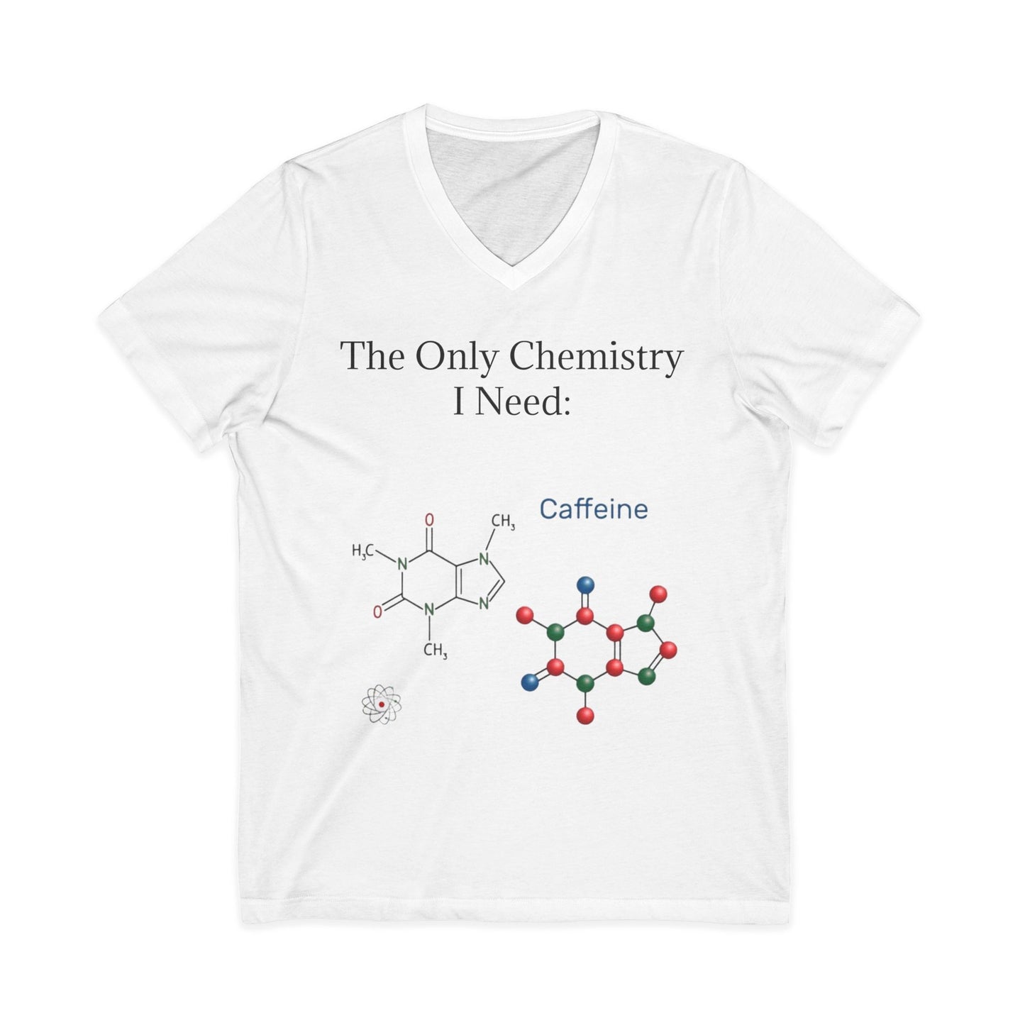 Chemistry Lesson Unisex Short Sleeve V-Neck Tee