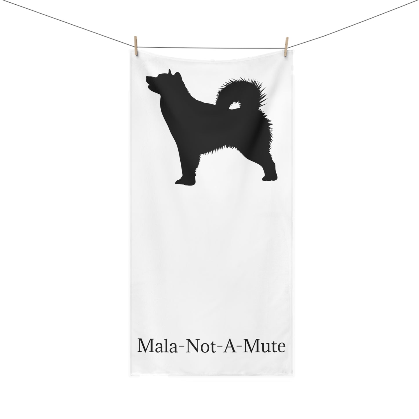 Mala-Not-A-Mute Mink-Cotton Beach Towel