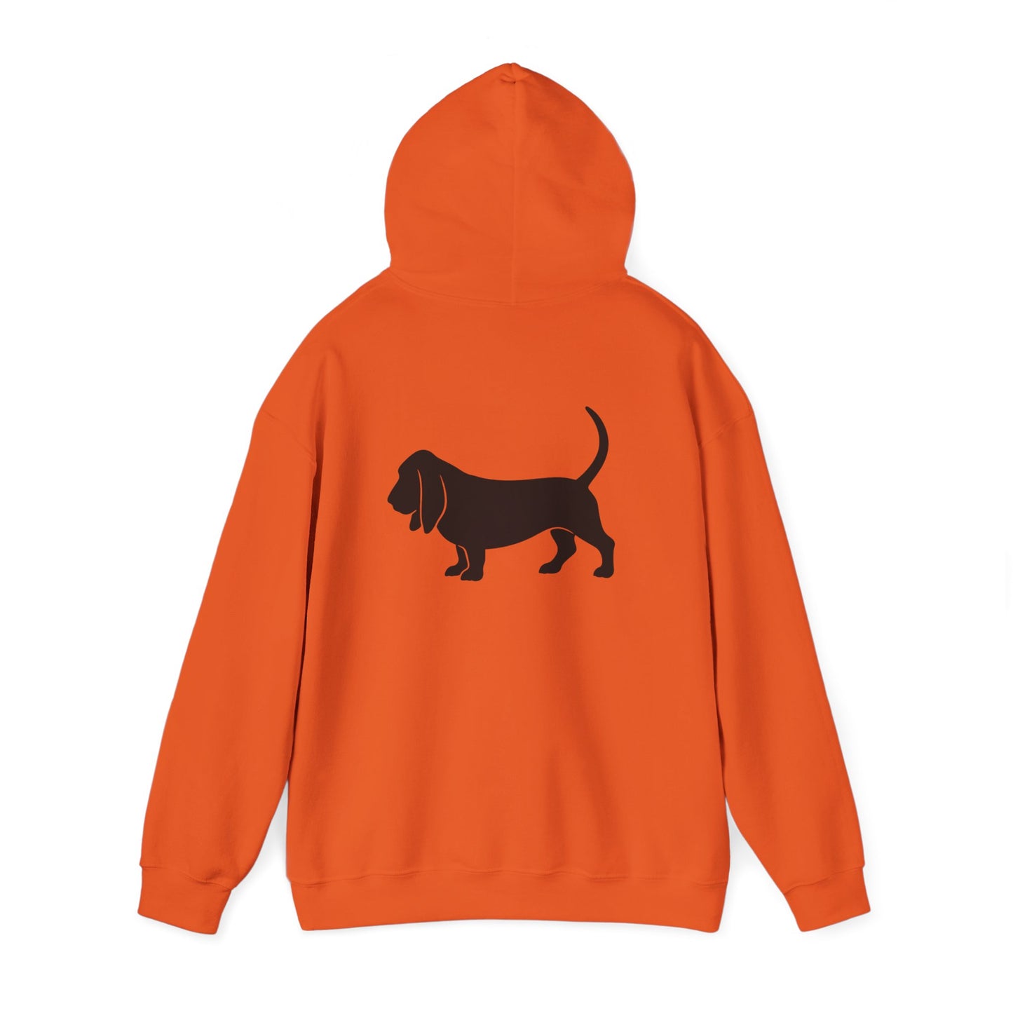 Basset Hound Silhouette Unisex Hoodie
