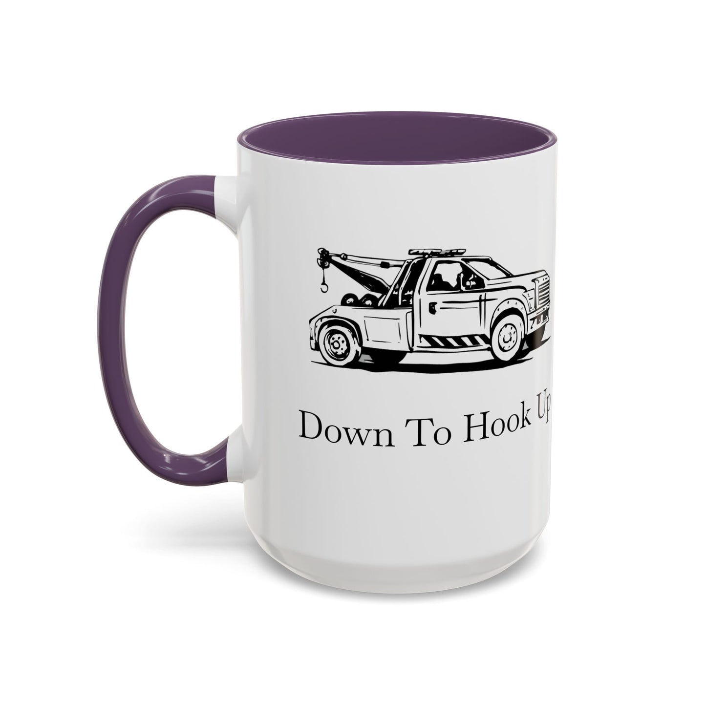 Down To Hook Up 2-Tone Coffee Mug