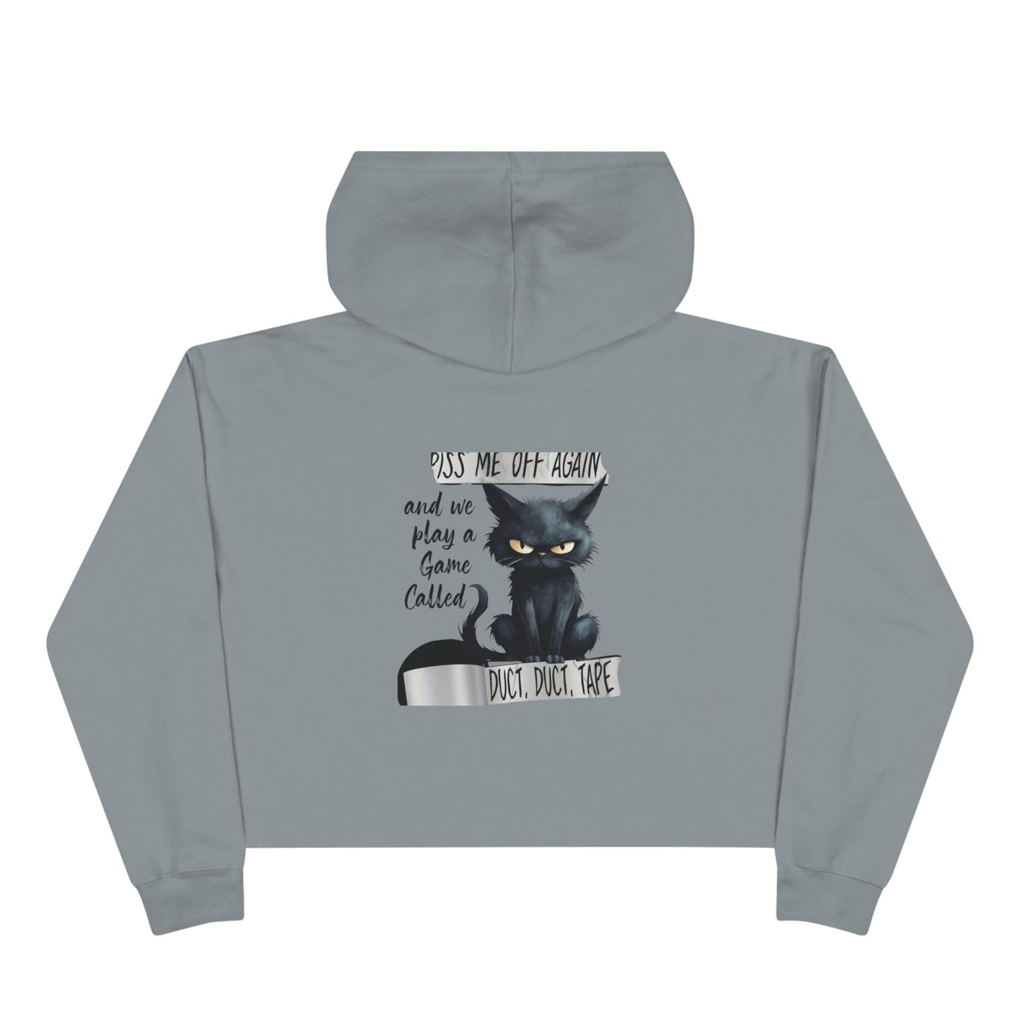 Duct, Duct, Tape Women's Crop Hoodie