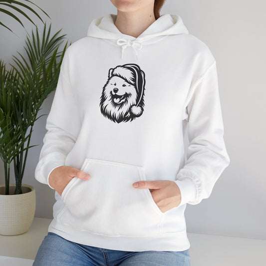Santa Paws Samoyed Unisex Hoodie