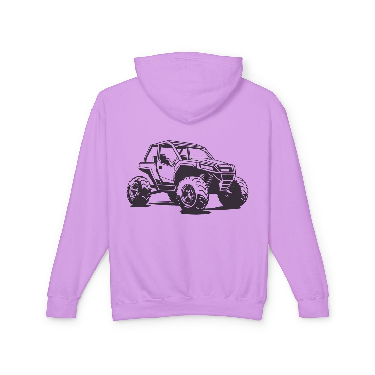 Off The Beaten Path Side By Side Unisex Lightweight Hoodie