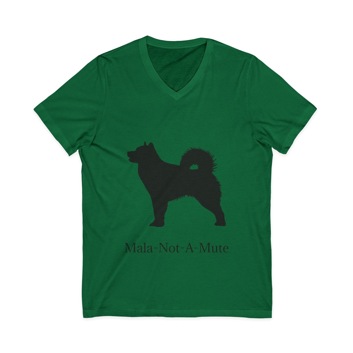 Mala-Not-A-Mute Unisex Short Sleeve V-Neck Tee