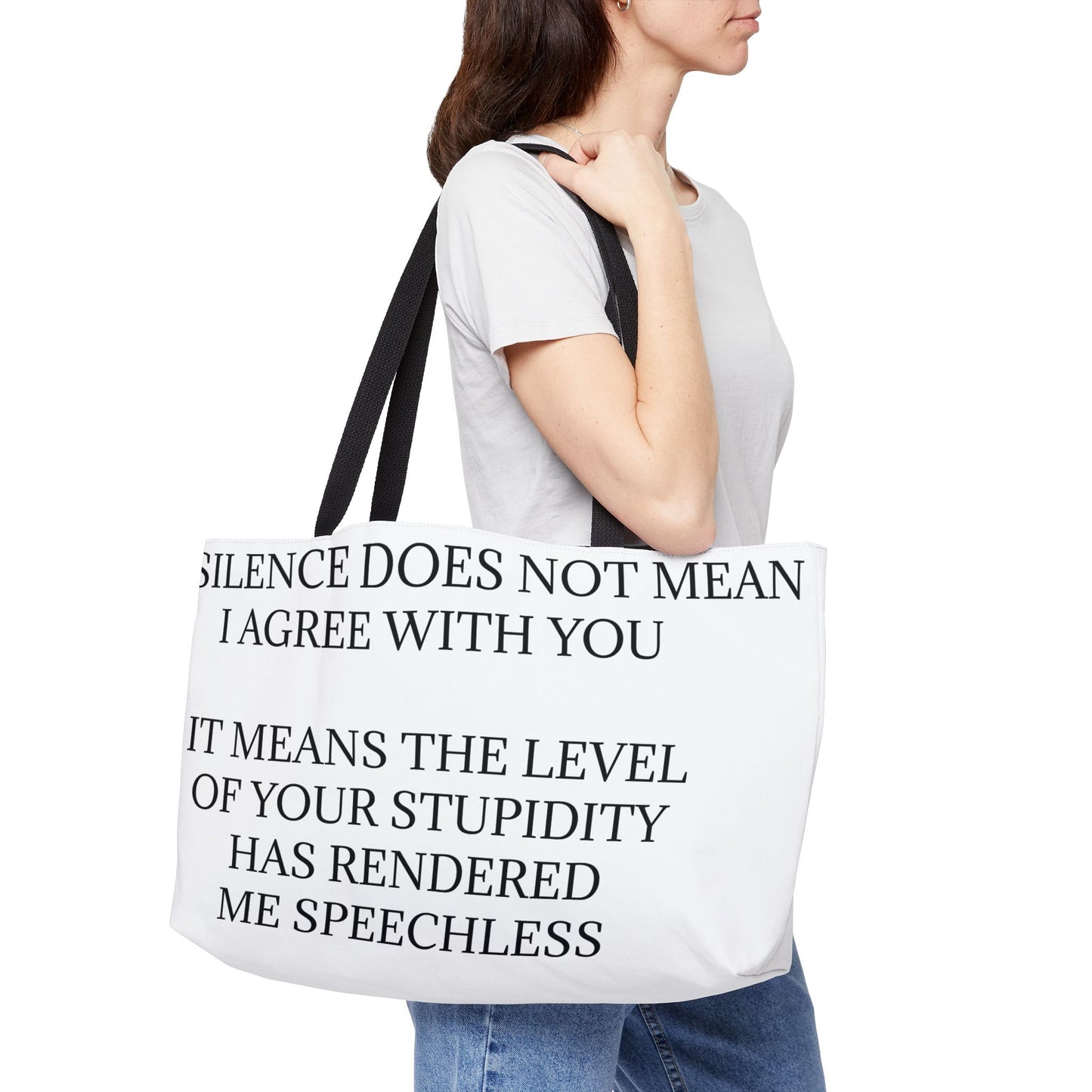 Speechless Weekender Tote Bag