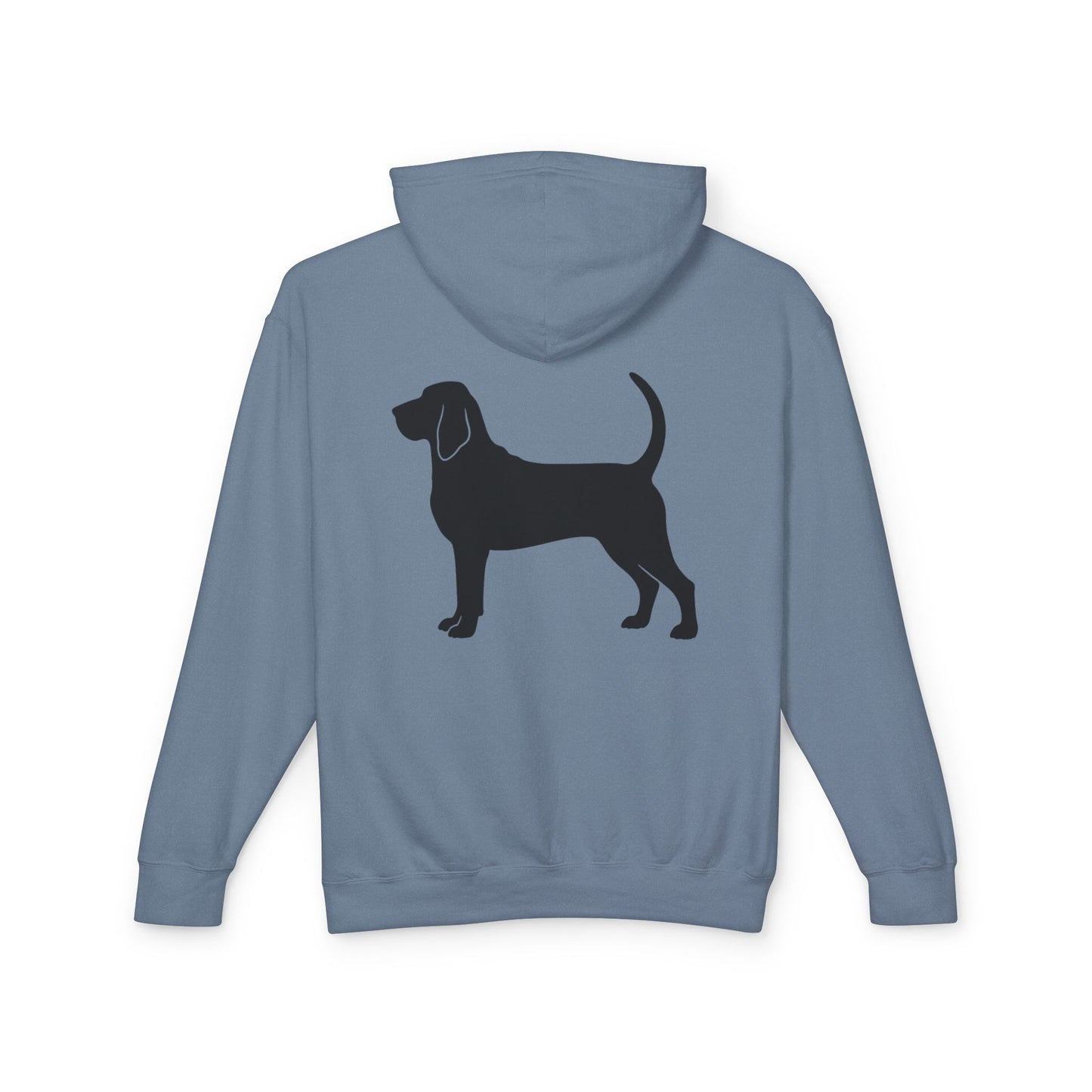 Bloodhound Silhouette Unisex Lightweight Hoodie