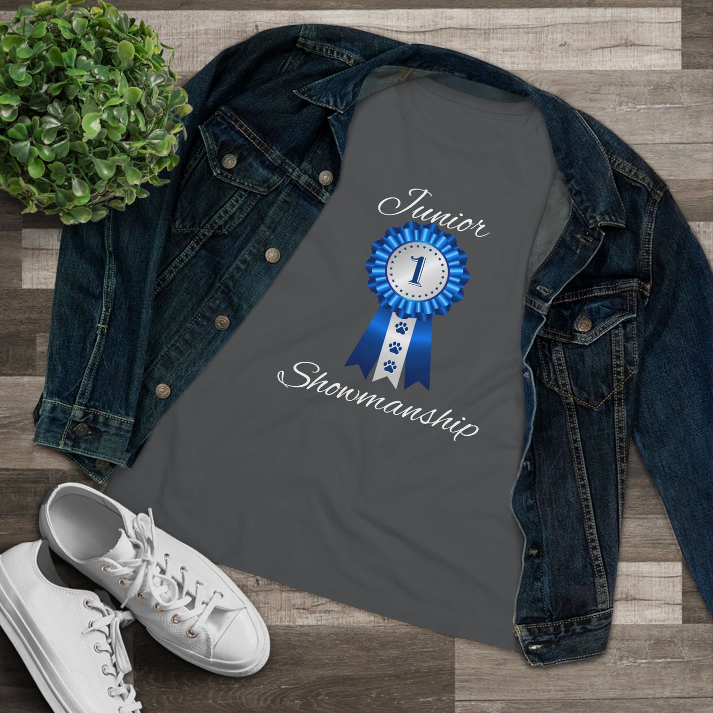 Junior Showmanship Women's Short Sleeve Crewneck Tee