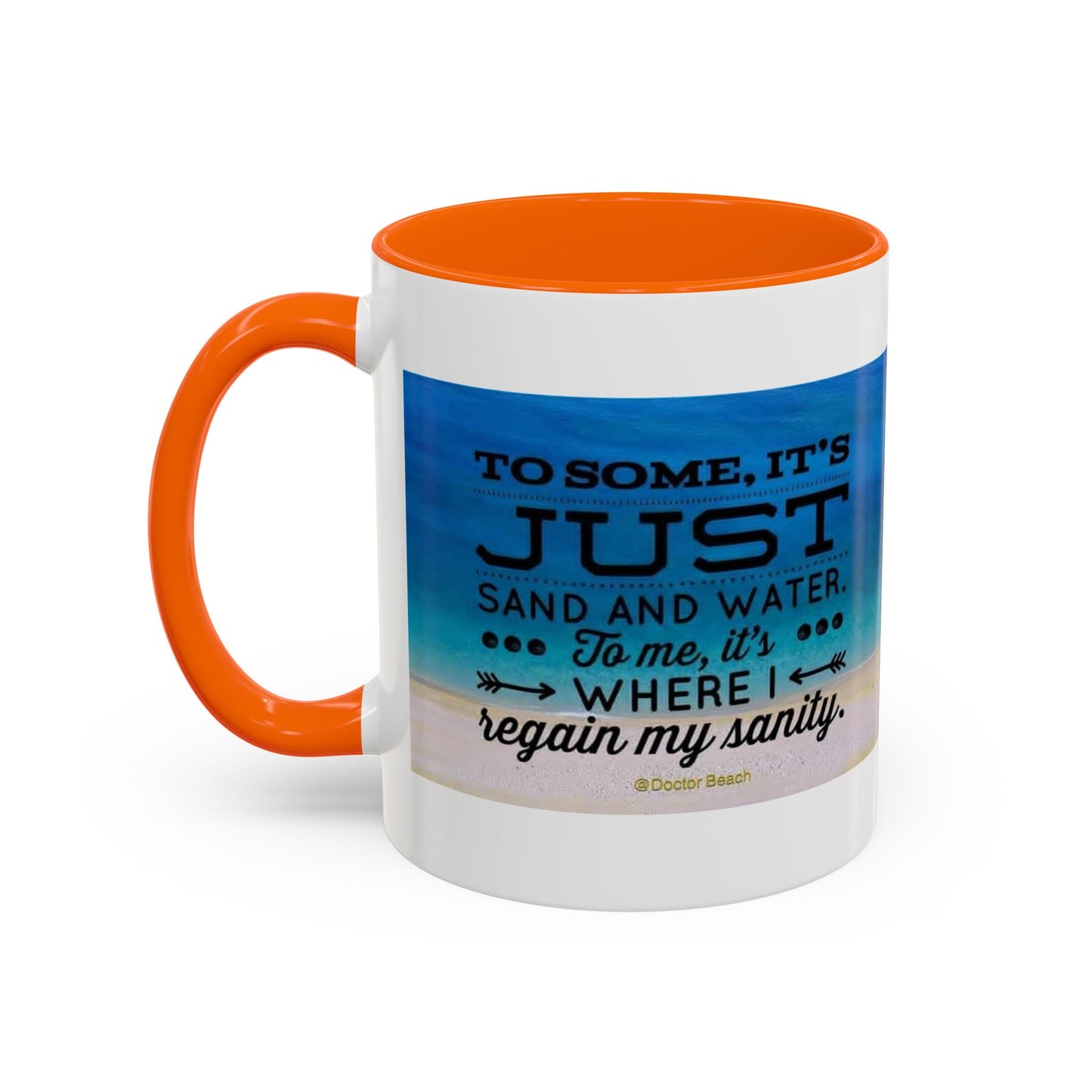 Dr. Beach 2-Tone Coffee Mug