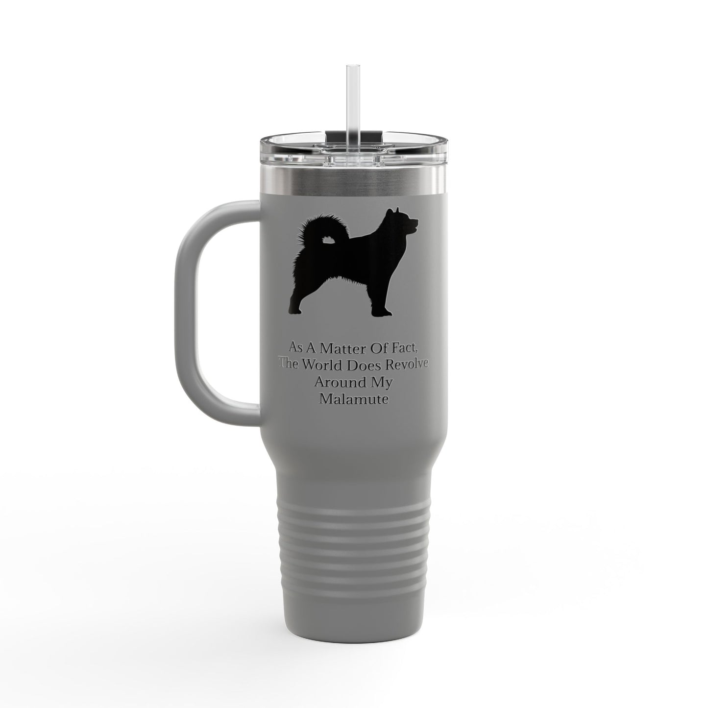 Matter Of Fact Malamute Insulated Travel Mug