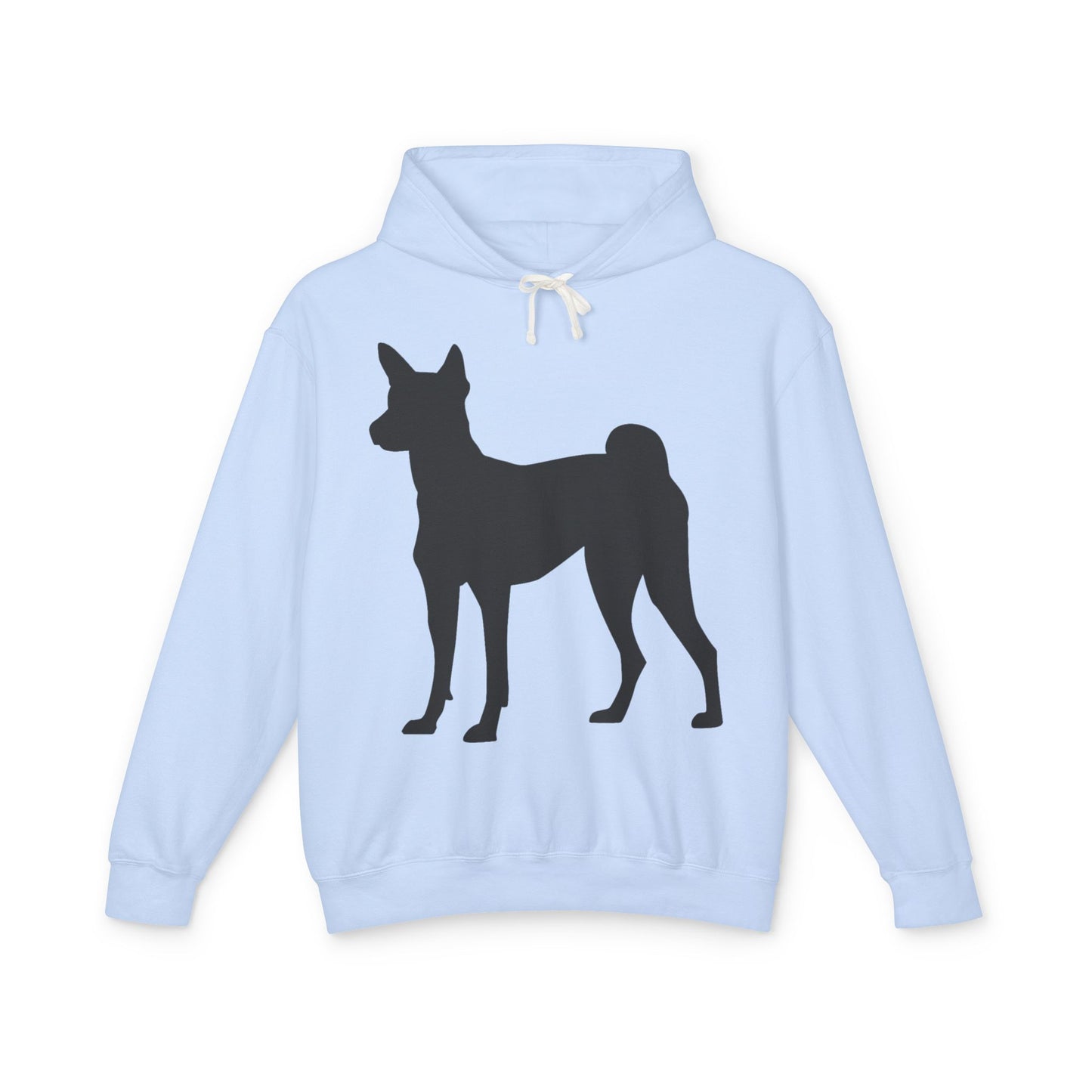 Basenji Silhouette Unisex Lightweight Hoodie
