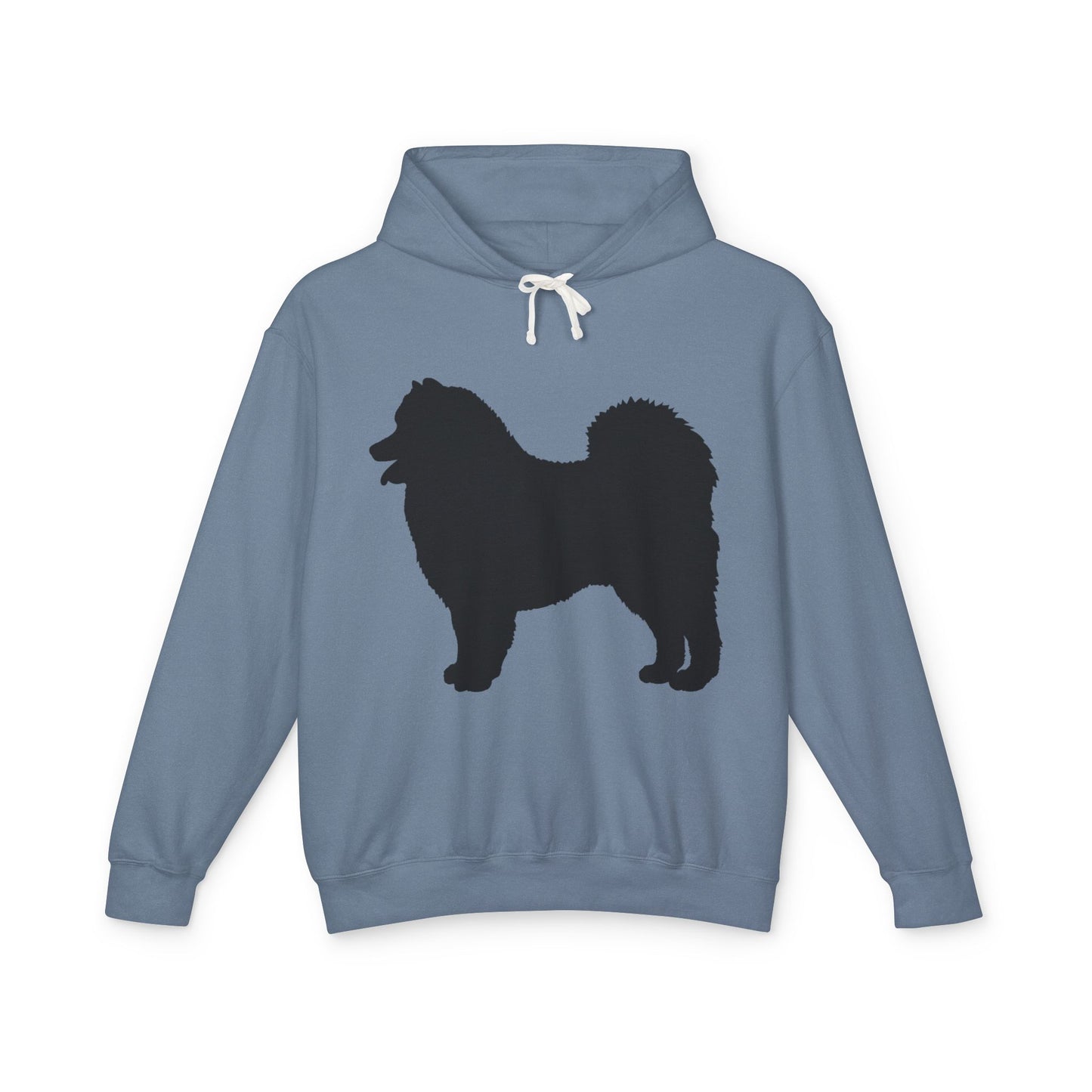 Samoyed Silhouette Unisex Lightweight Hoodie
