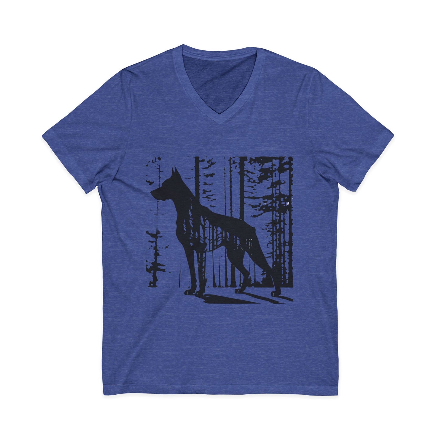 Guardian Of The Forest Unisex Short Sleeve V-Neck Tee