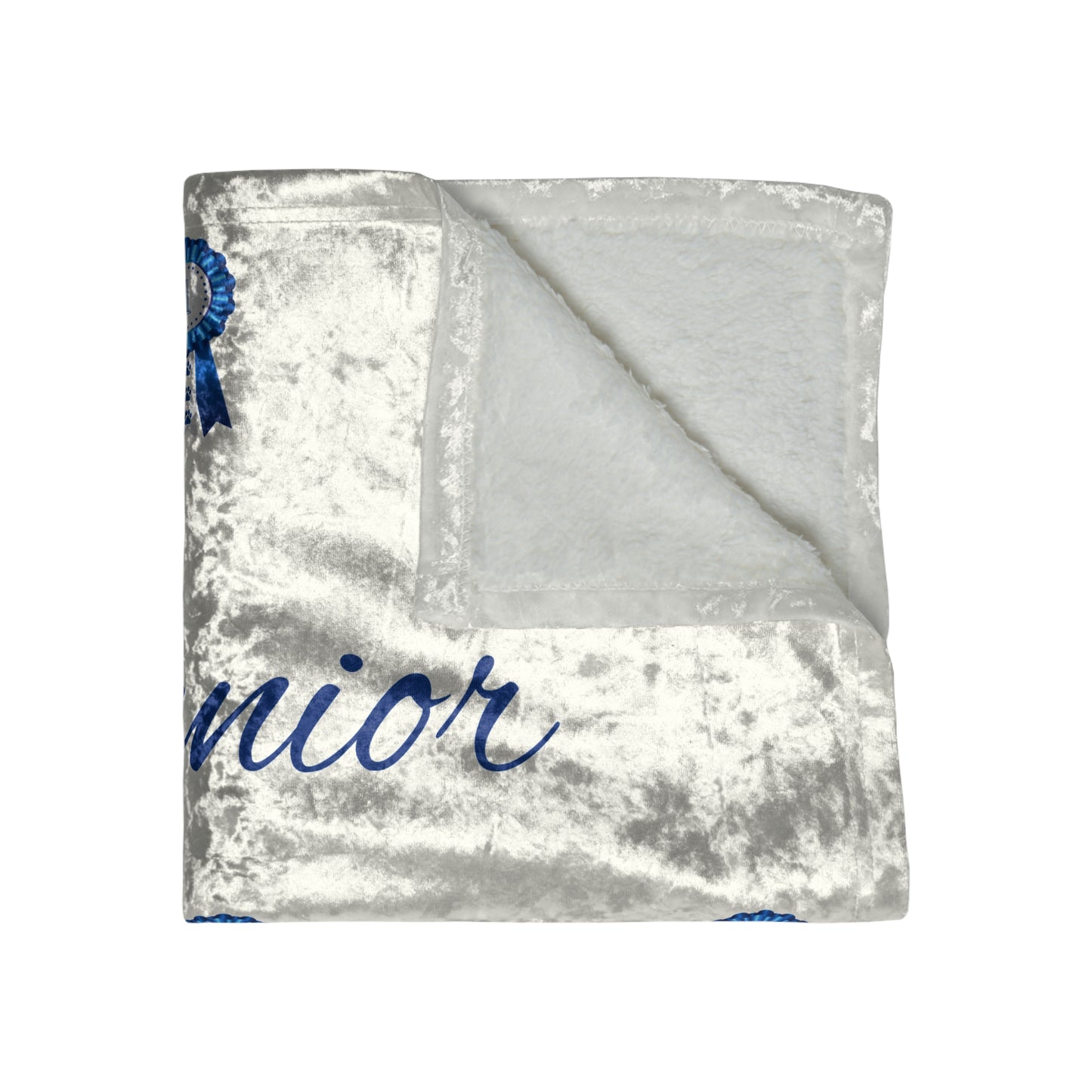 Junior Showmanship Crushed Velvet Blanket