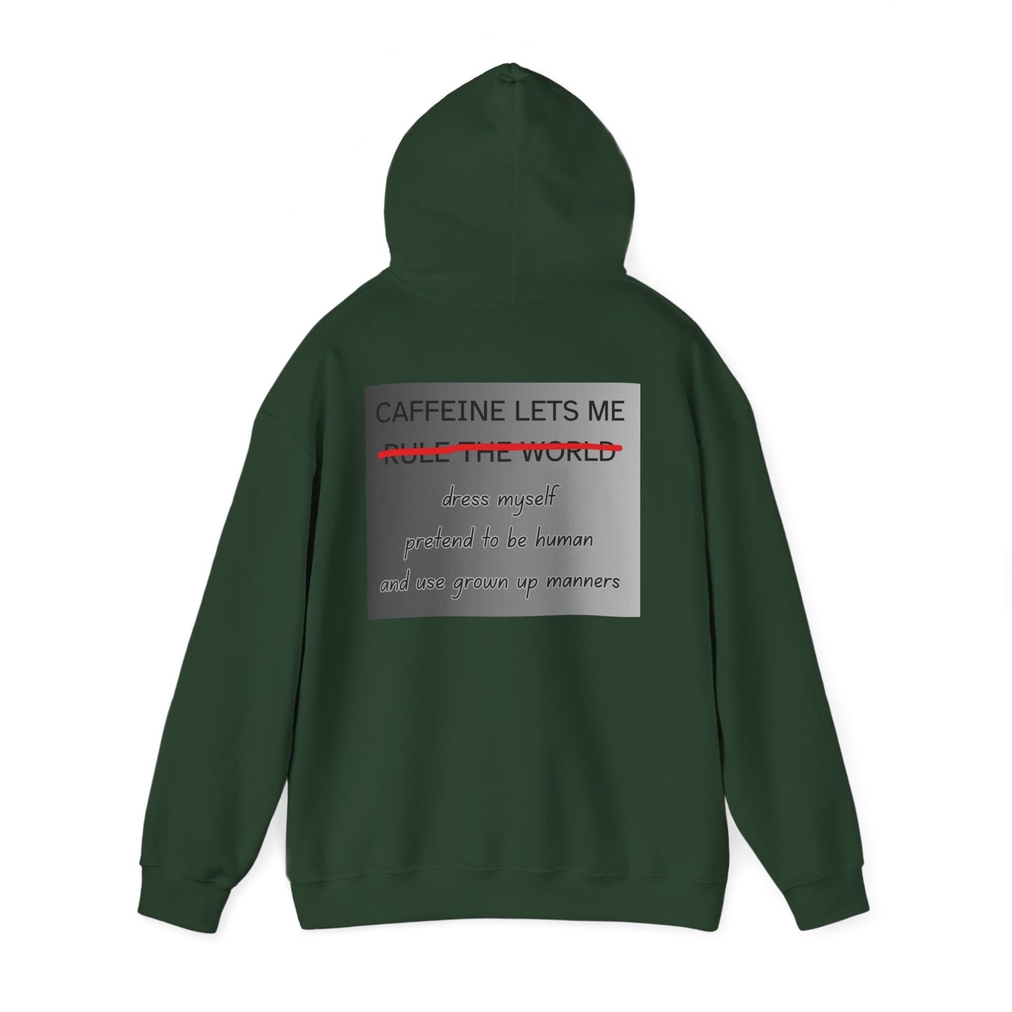 Caffeine Lets Me Unisex Hoodie