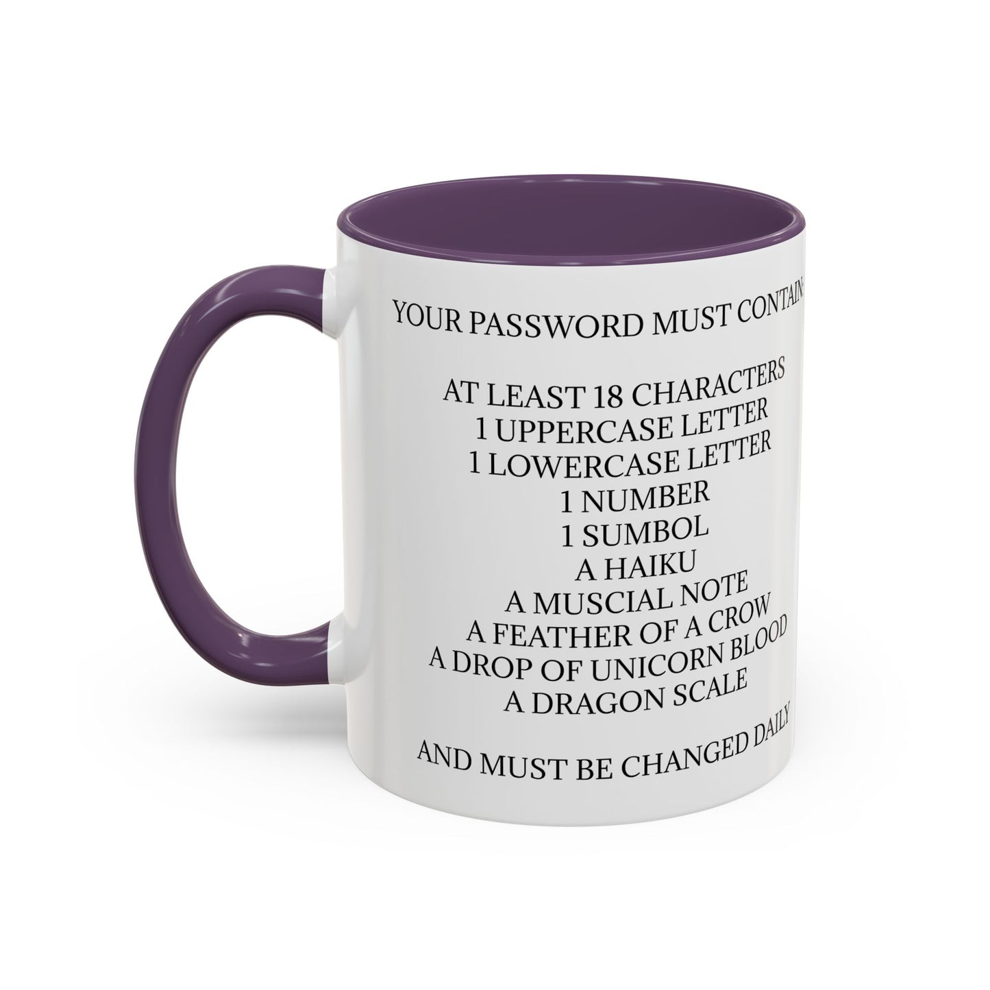 Password 2-Tone Coffee Mug