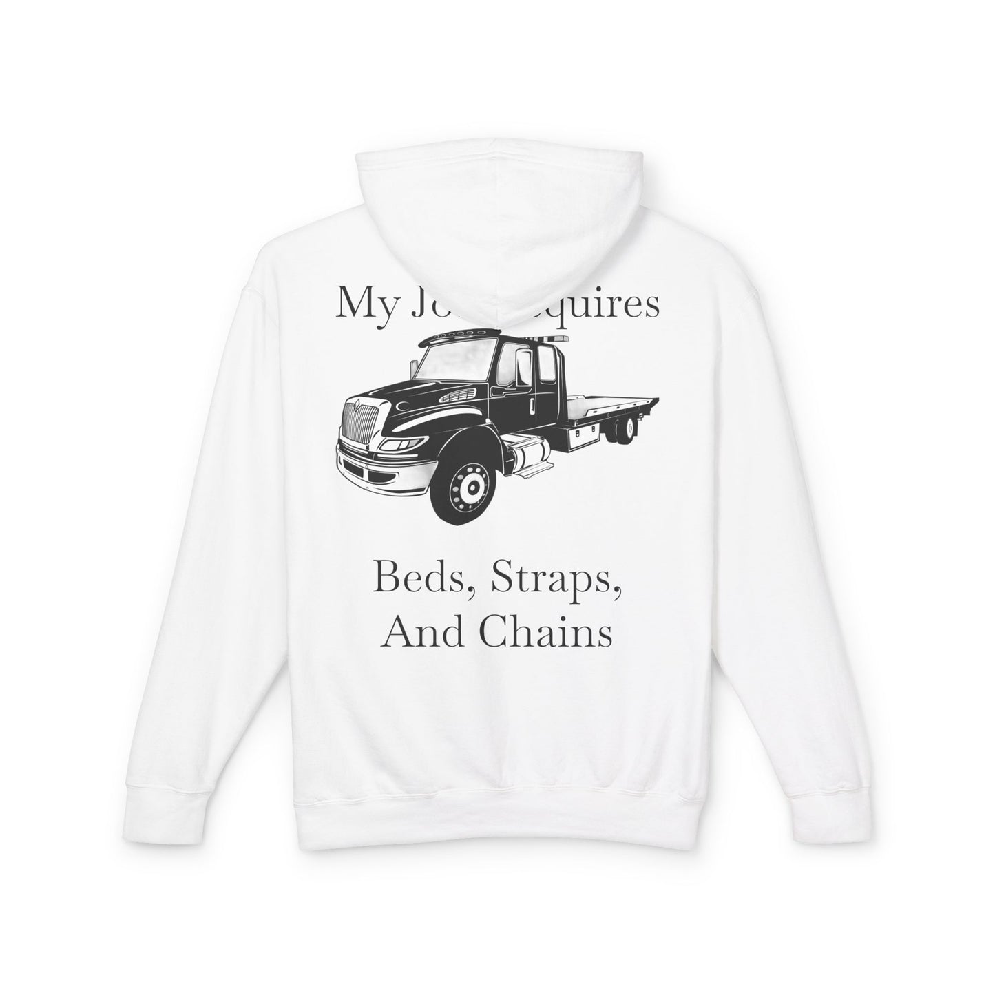 Beds, Straps, And Chains Unisex Lightweight Hoodie