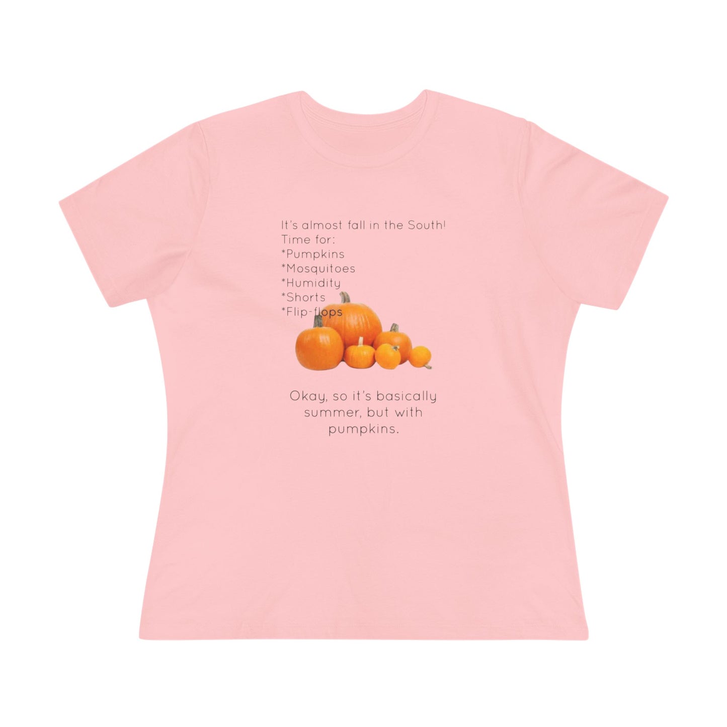 Fall In The South Women's Short Sleeve Crewneck Tee