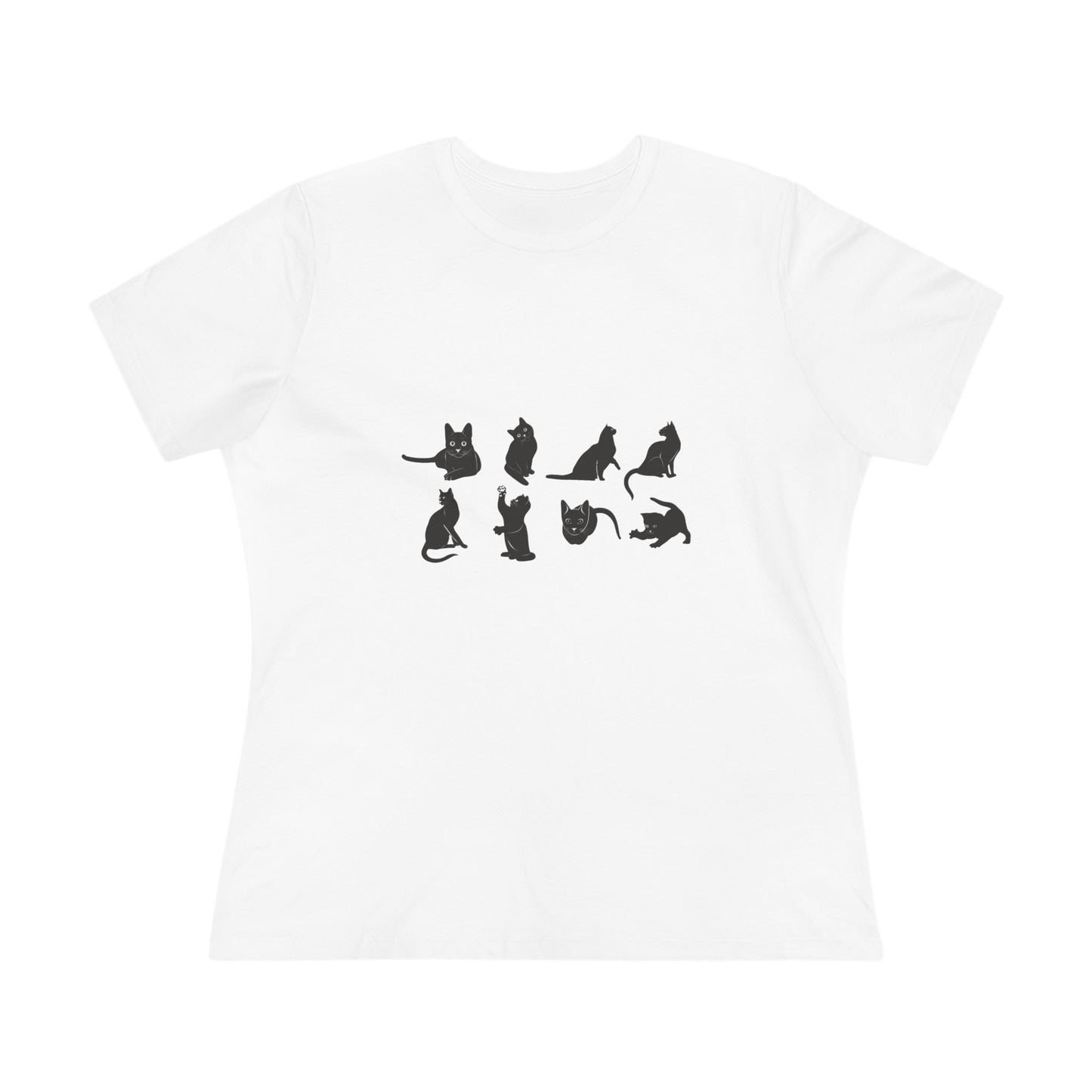 Cats Women's Short Sleeve Crewneck Tee
