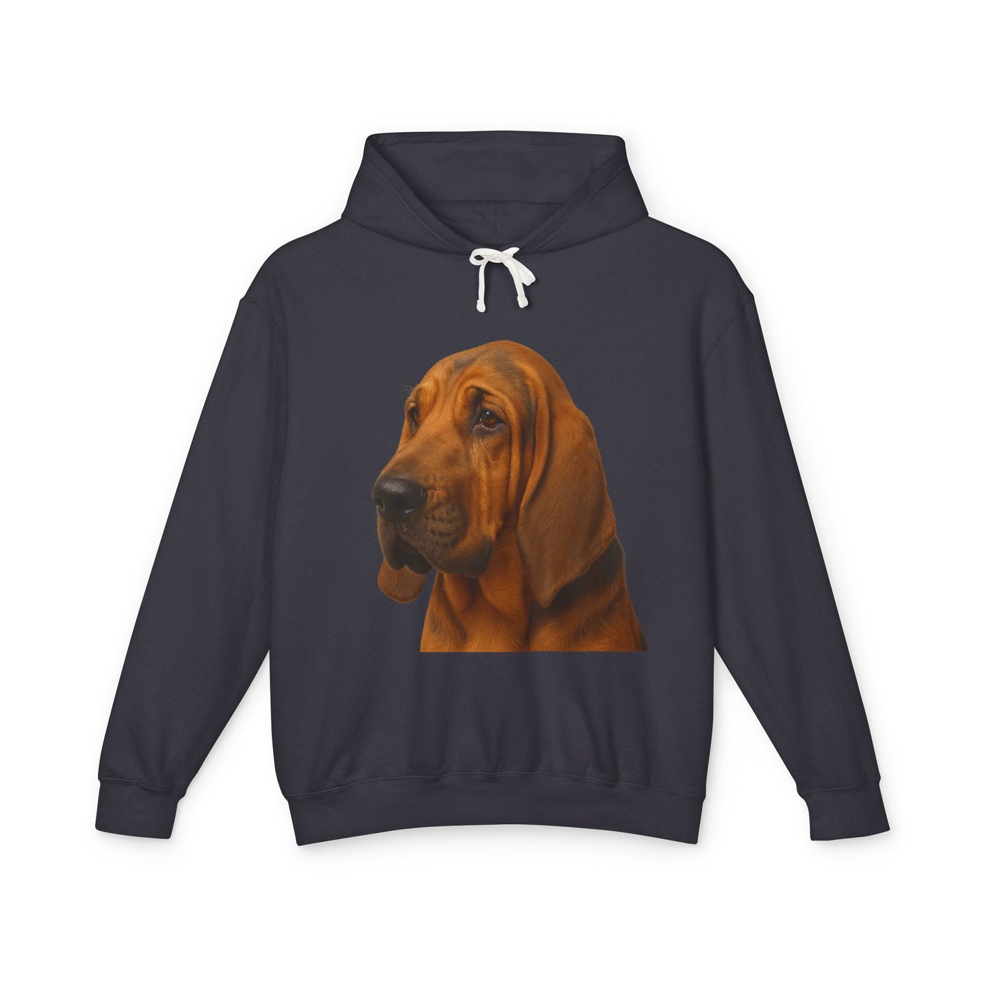 Bloodhound Head Unisex Lightweight Hoodie
