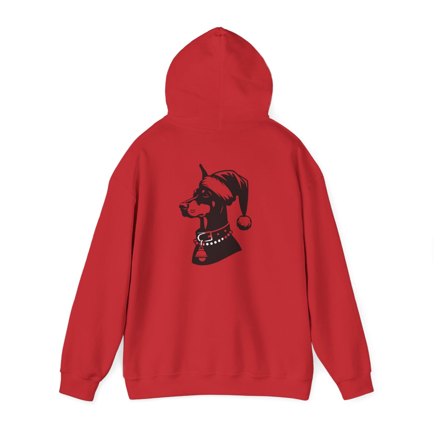 Santa Paws Doberman Unisex Hoodie