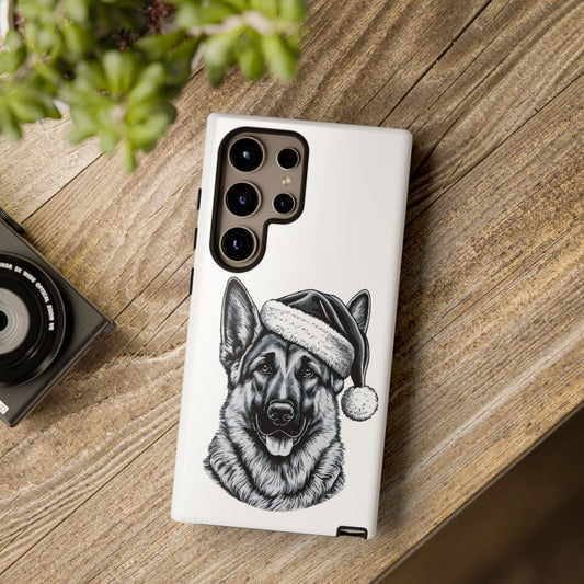 Santa Paws German Shepherd Samsung Case