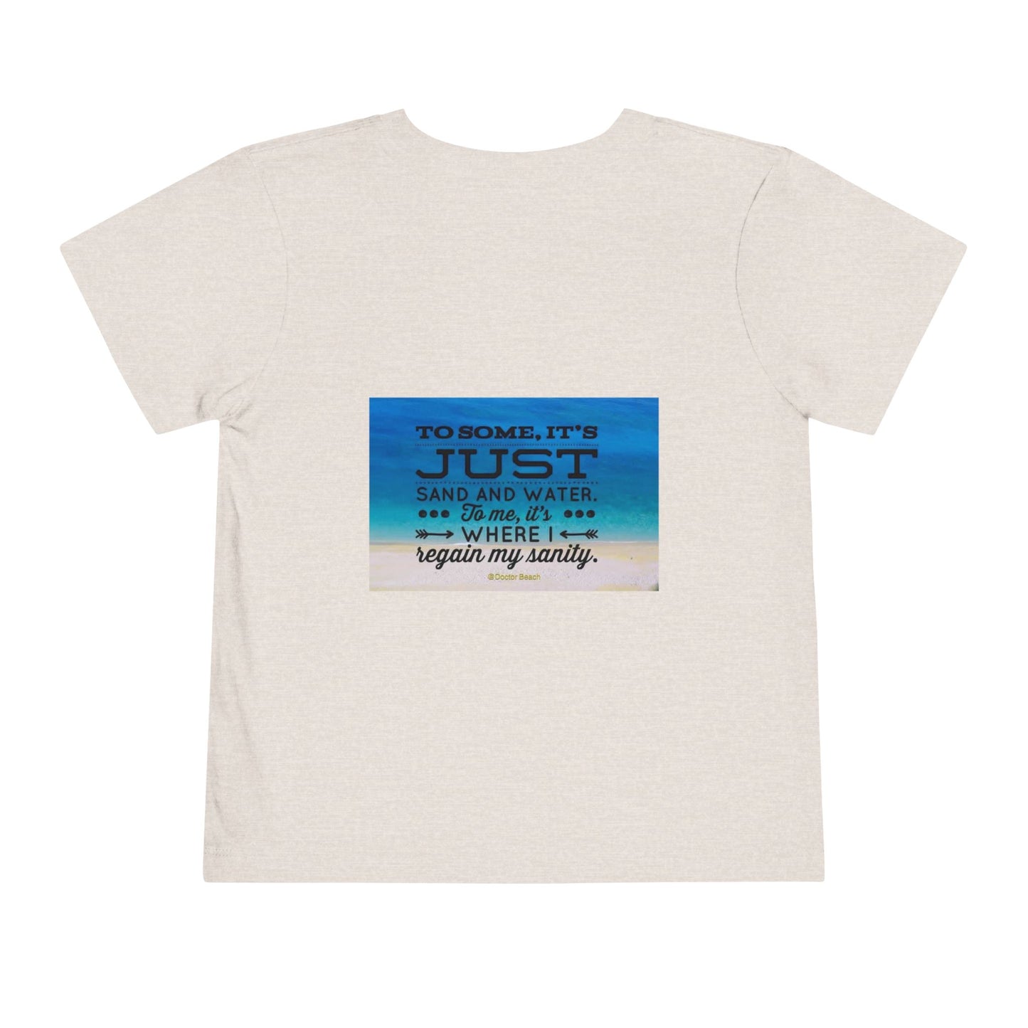Dr. Beach Toddler Unisex Short Sleeve Crewneck Tee