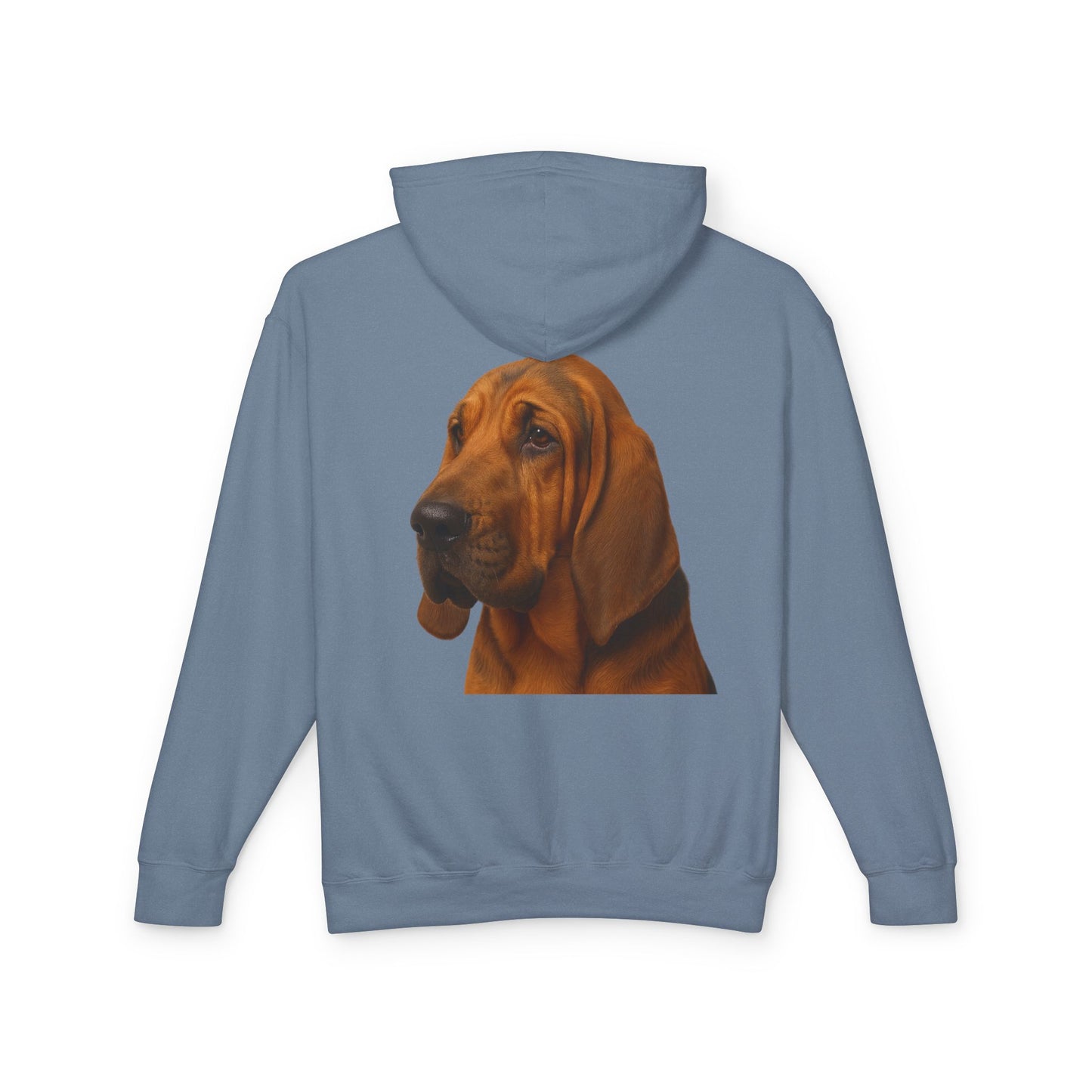 Bloodhound Head Unisex Lightweight Hoodie