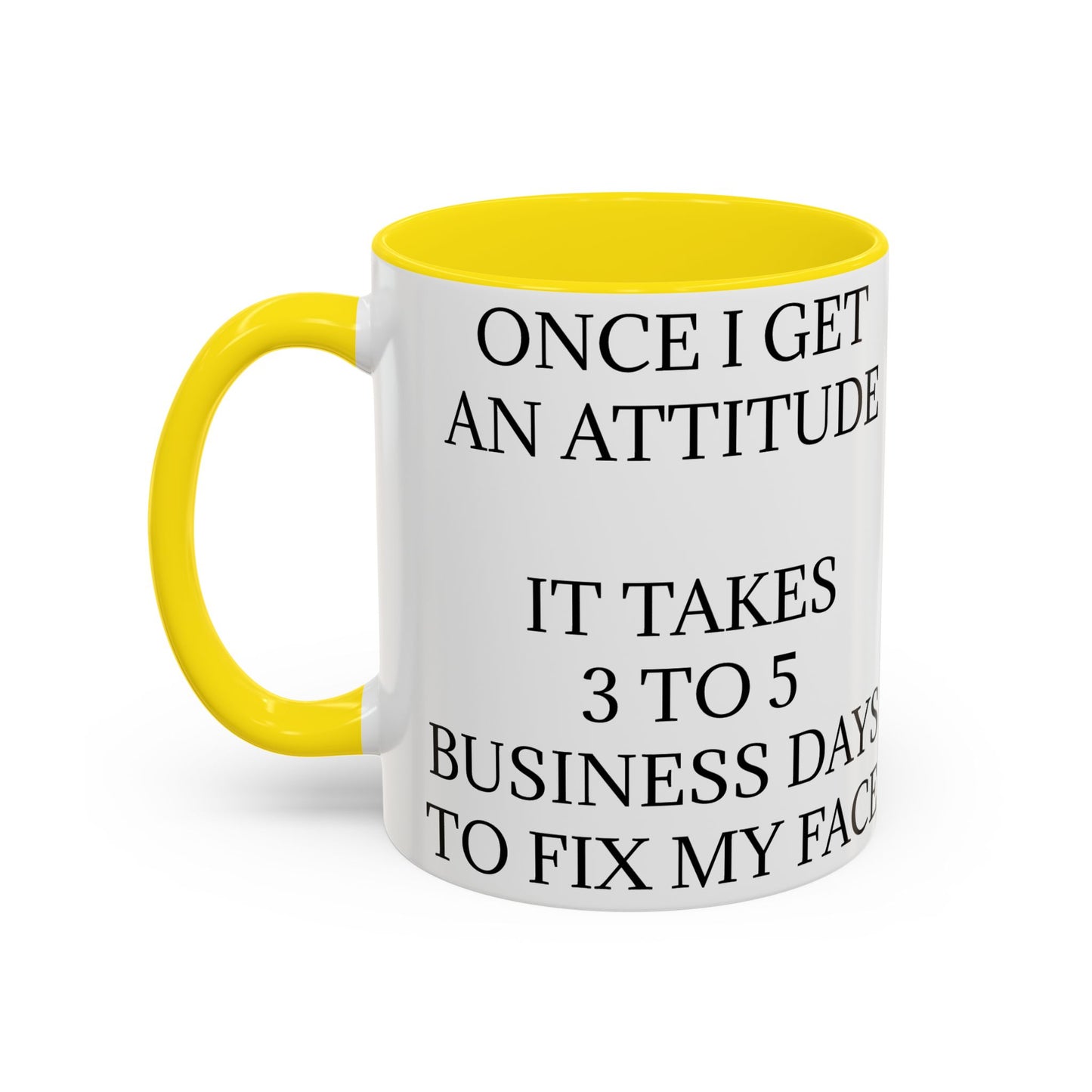 Fix My Face 2-Tone Coffee Mug