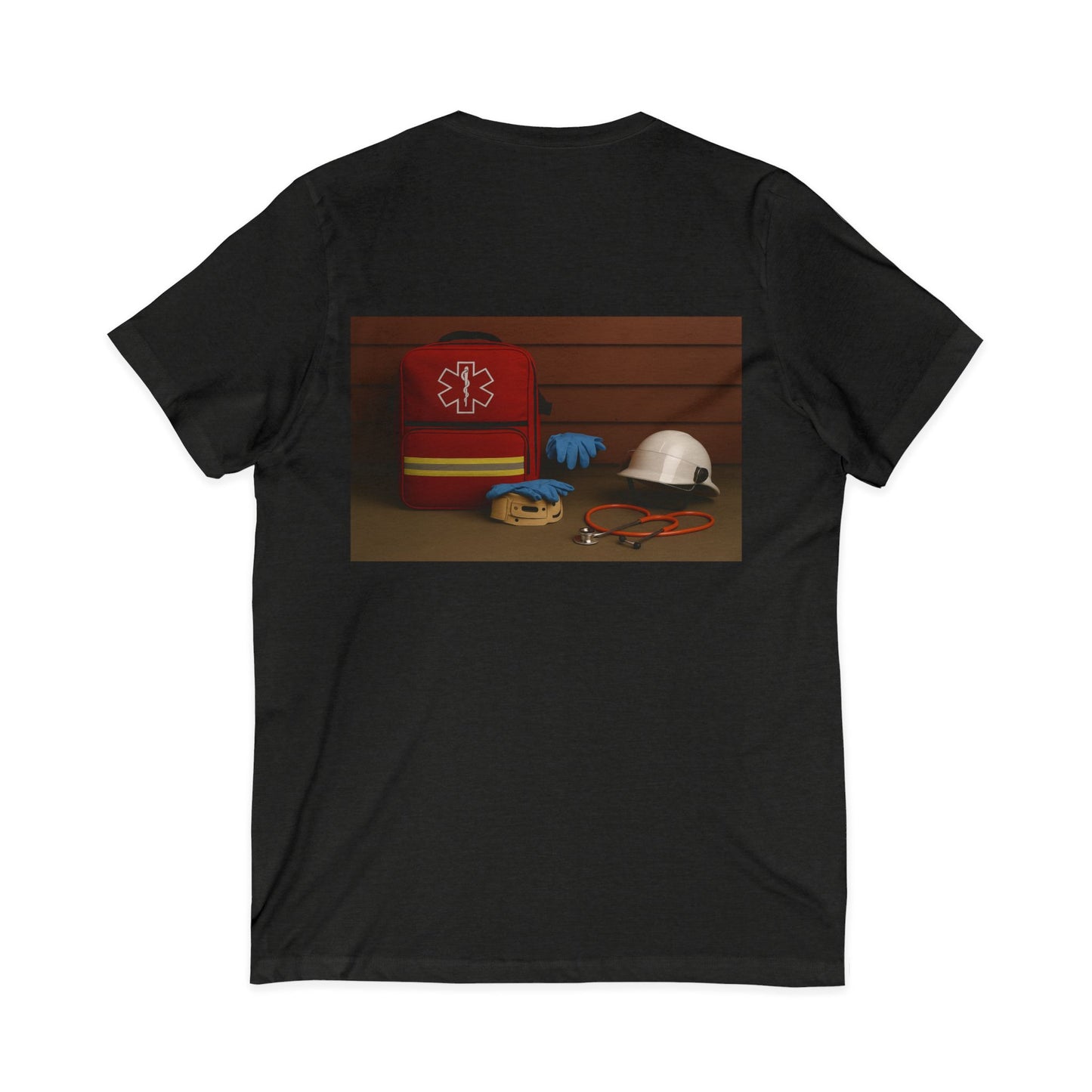 EMS Appreciation Unisex Short Sleeve V-Neck Tee
