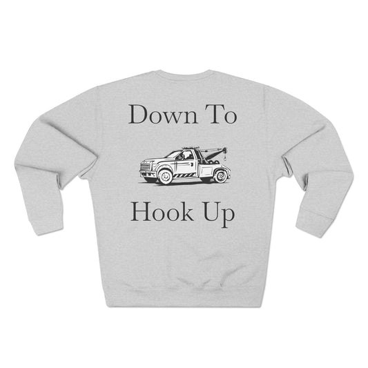 Down To Hook Up Unisex Crewneck Sweatshirt