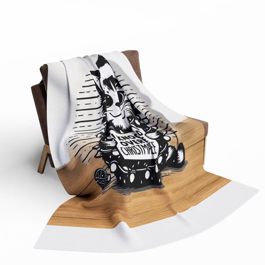 Naughty Cat Arctic Fleece Blanket