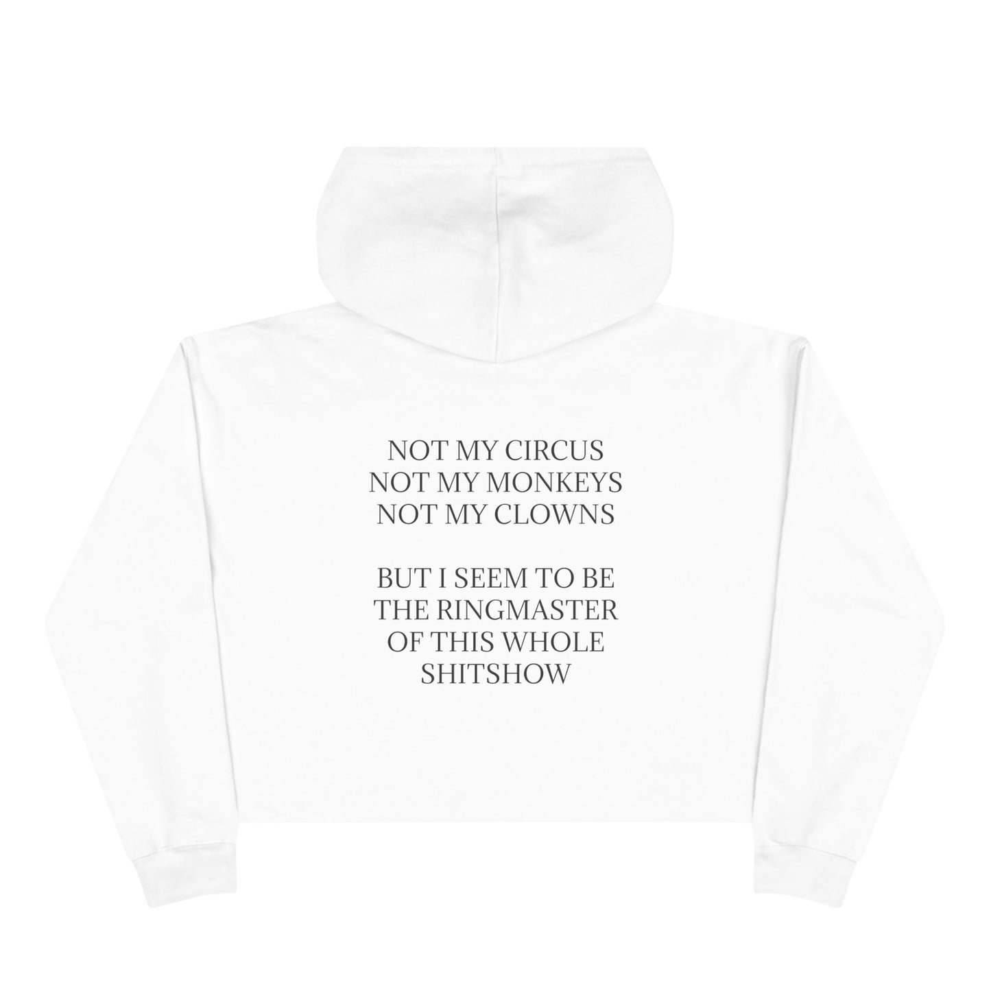 Ringmaster Women's Crop Hoodie