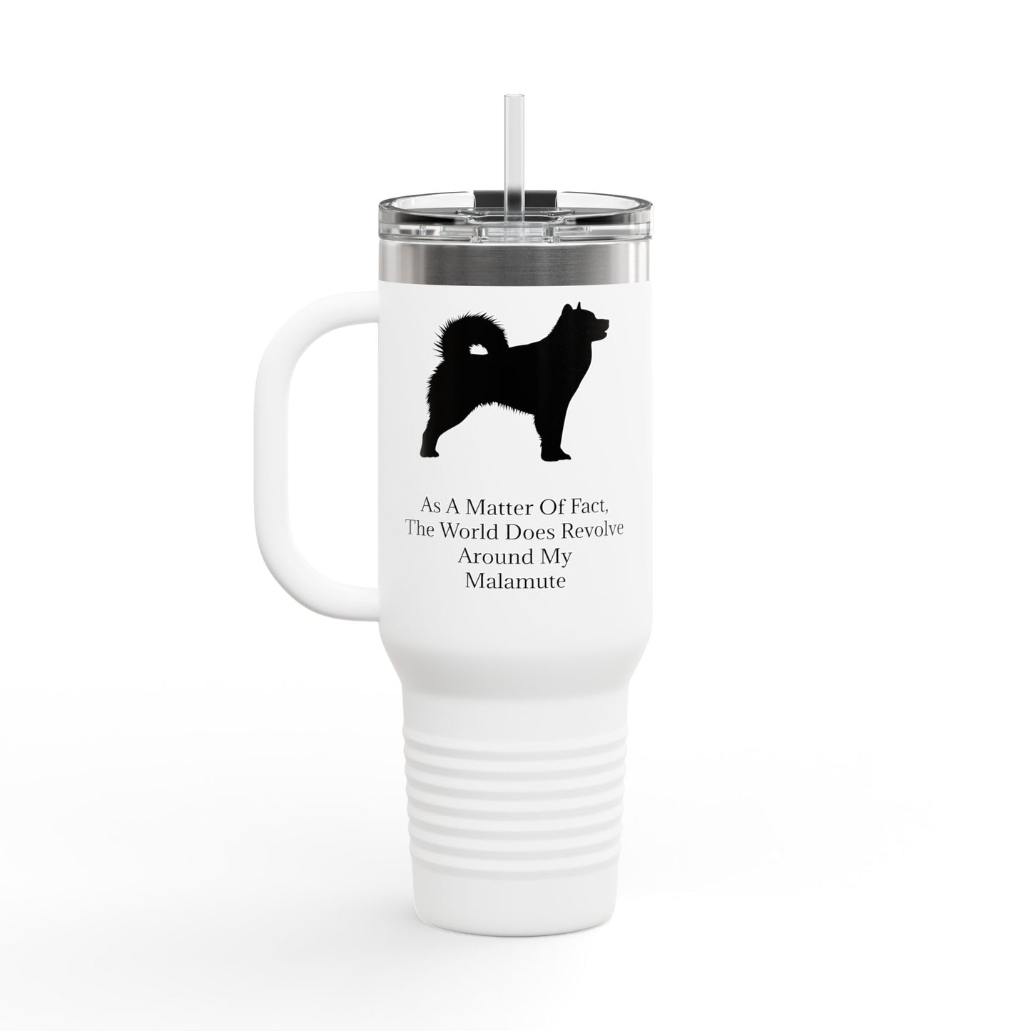 Matter Of Fact Malamute Insulated Travel Mug