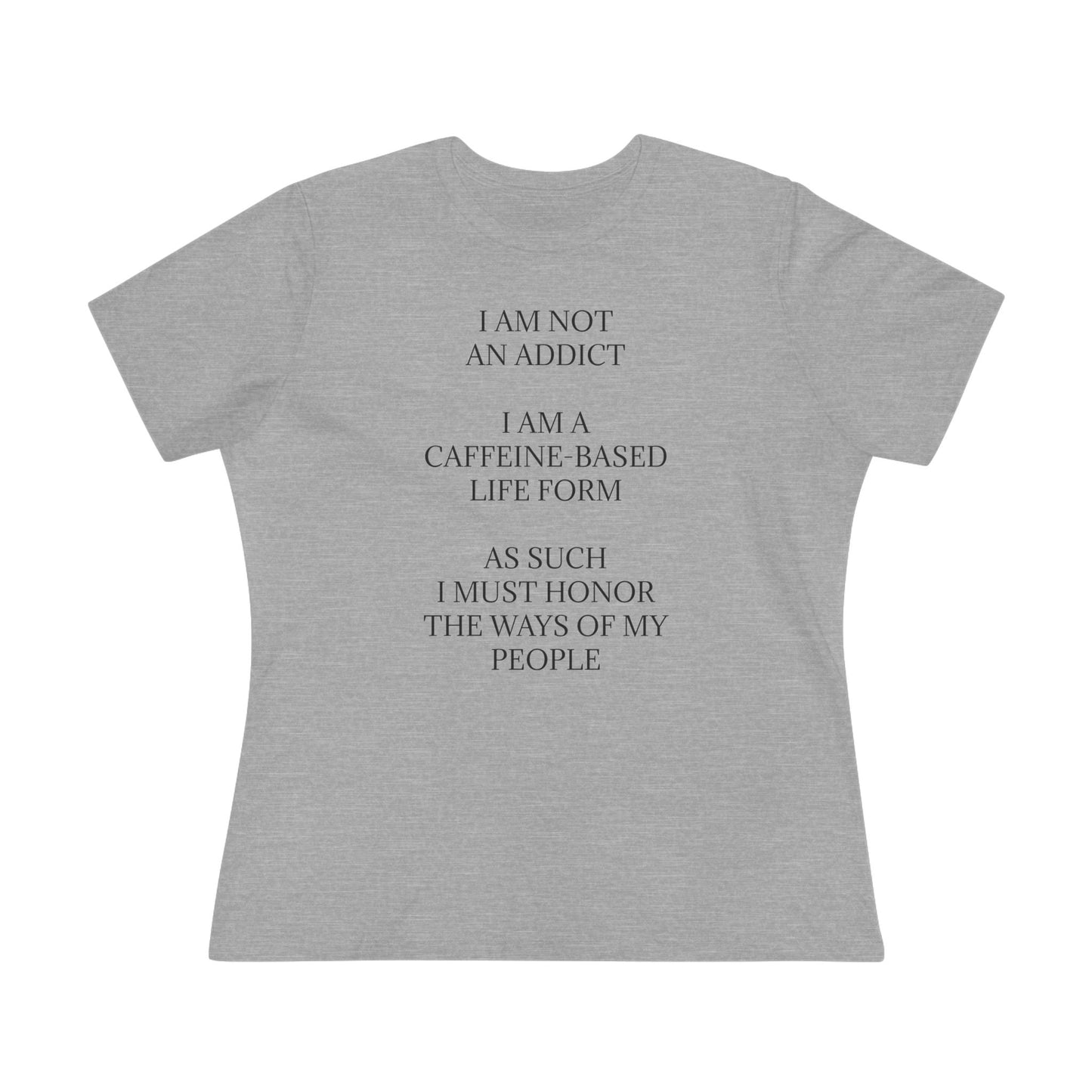 Not An Addict Women's Short Sleeve Crewneck Tee