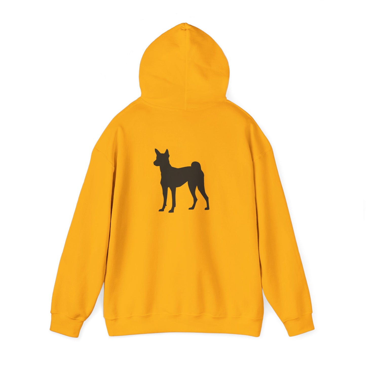 Basenji Silhouette Unisex Hoodie