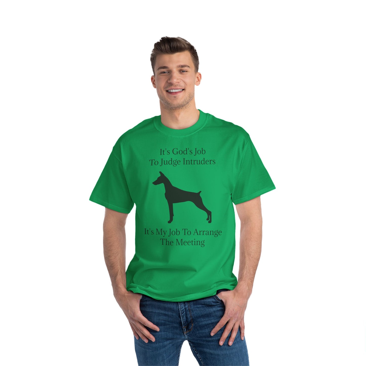 Arrange The Meeting Men's Short-Sleeve Crewneck Tee