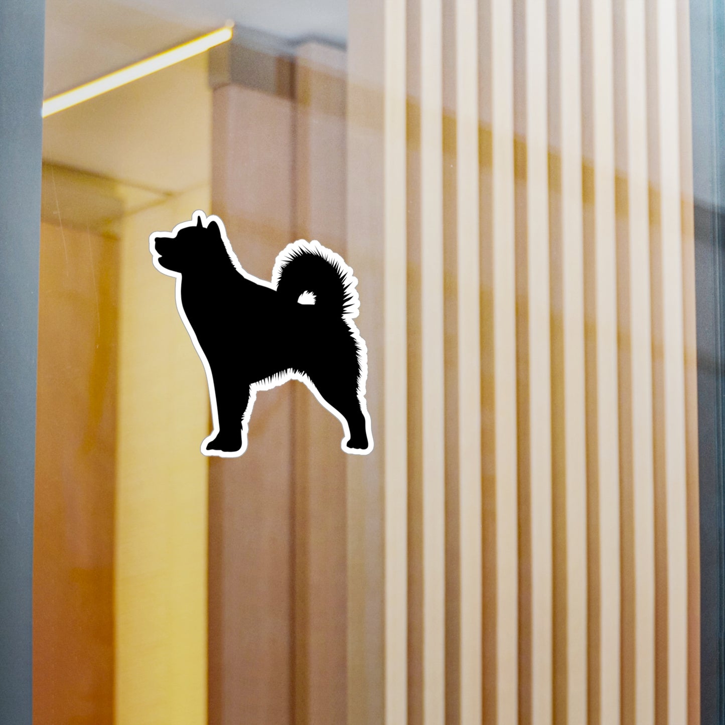 Malamute Silhouette Vinyl Decal