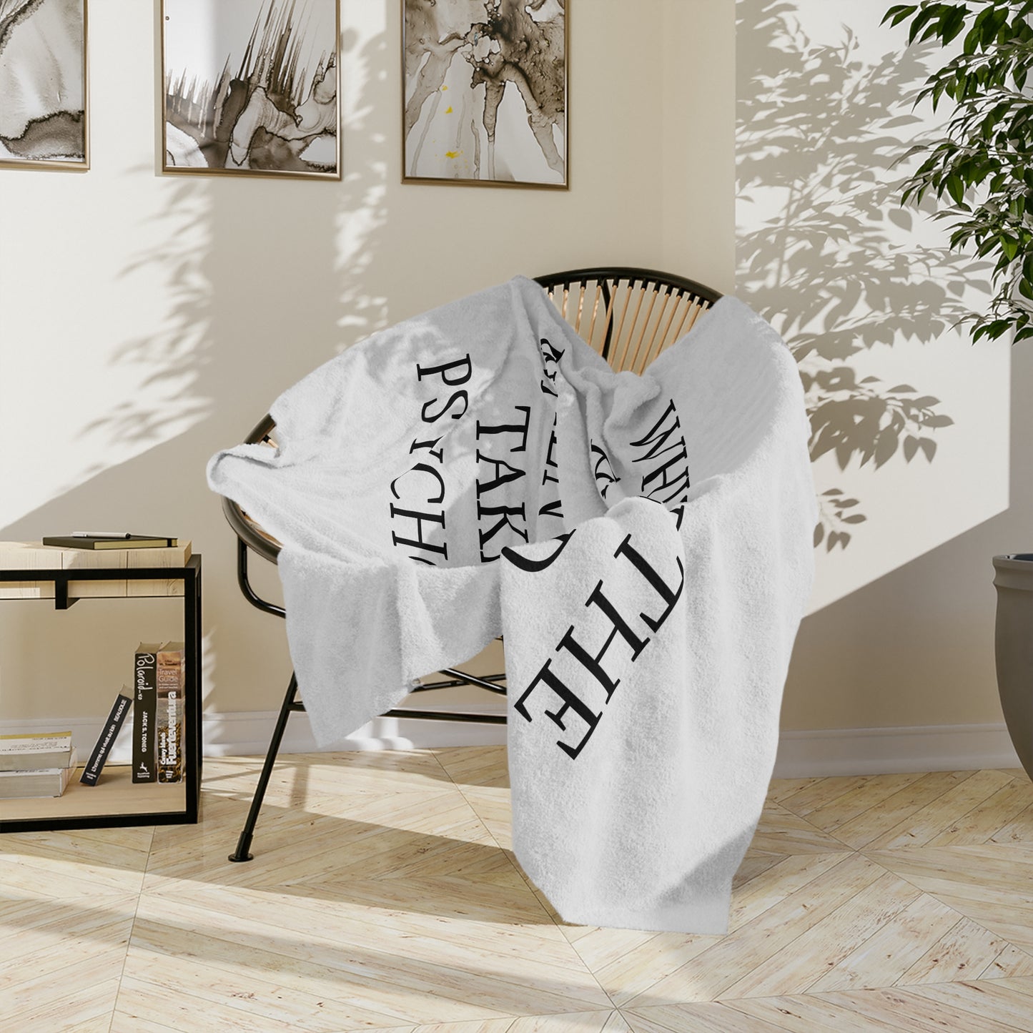 Psycho Path Velveteen Microfiber Blanket