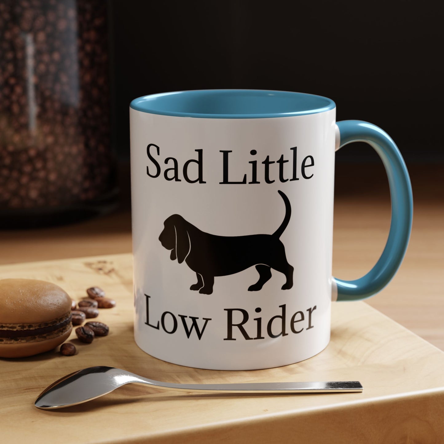 Sad Little Low Rider 2-Tone Coffee Mug