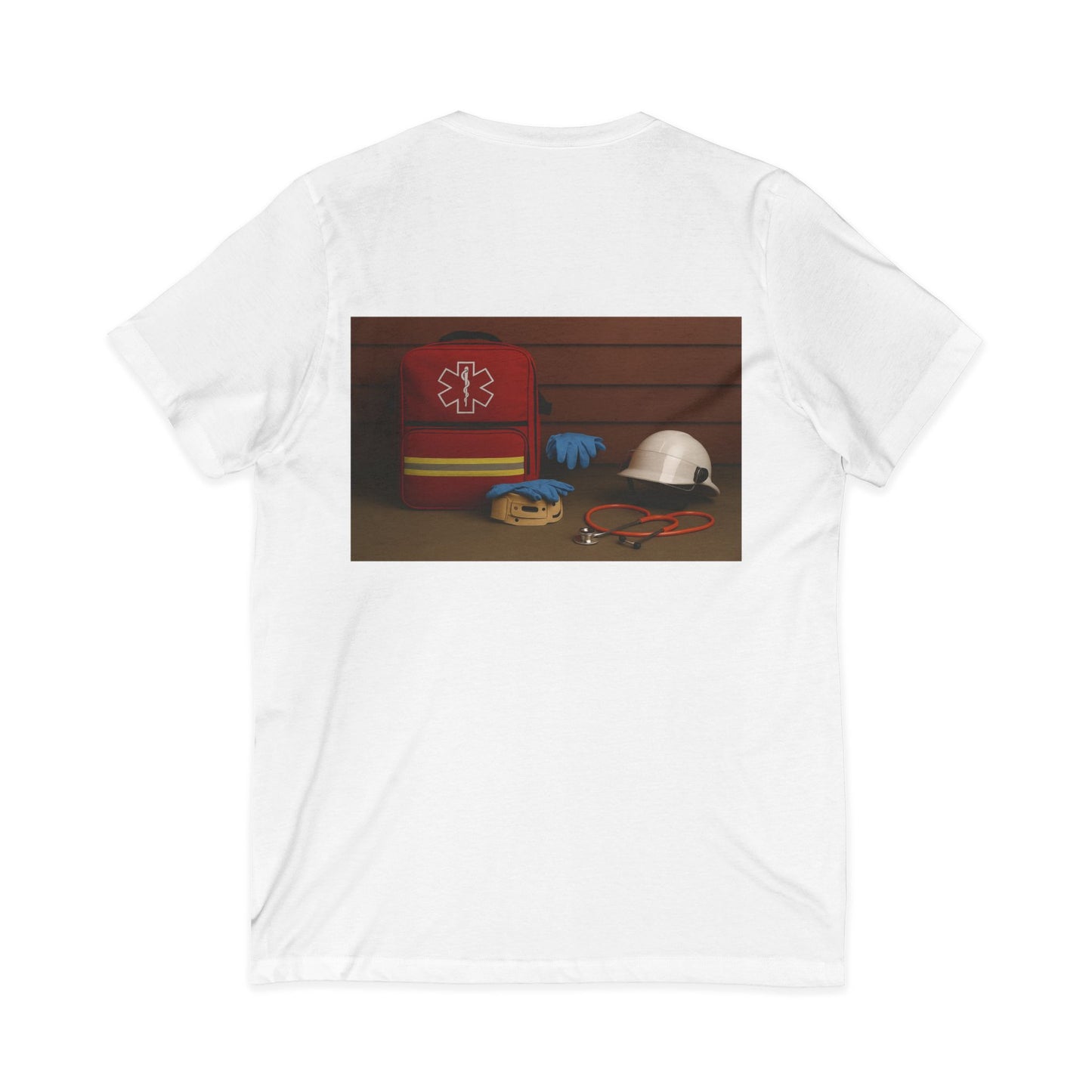EMS Appreciation Unisex Short Sleeve V-Neck Tee
