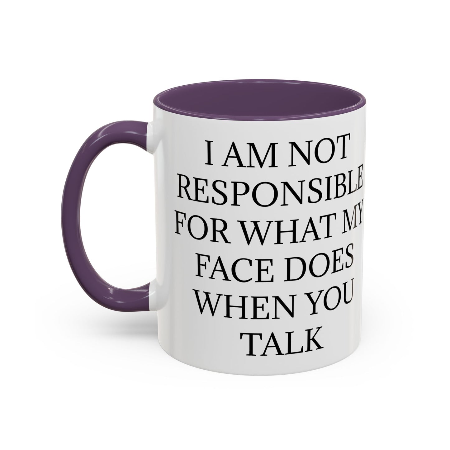 When You Talk 2-Tone Coffee Mug
