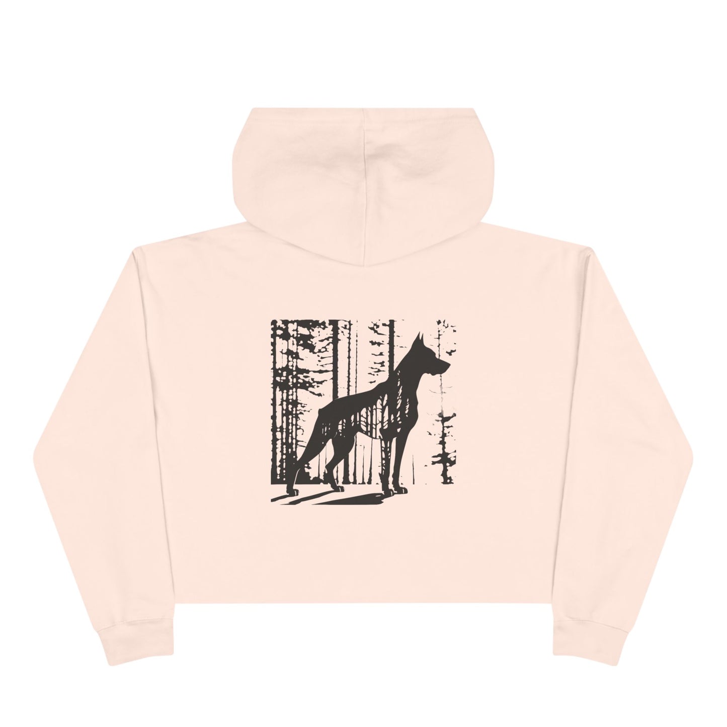 Guardian Of The Forest Women's Crop Hoodie