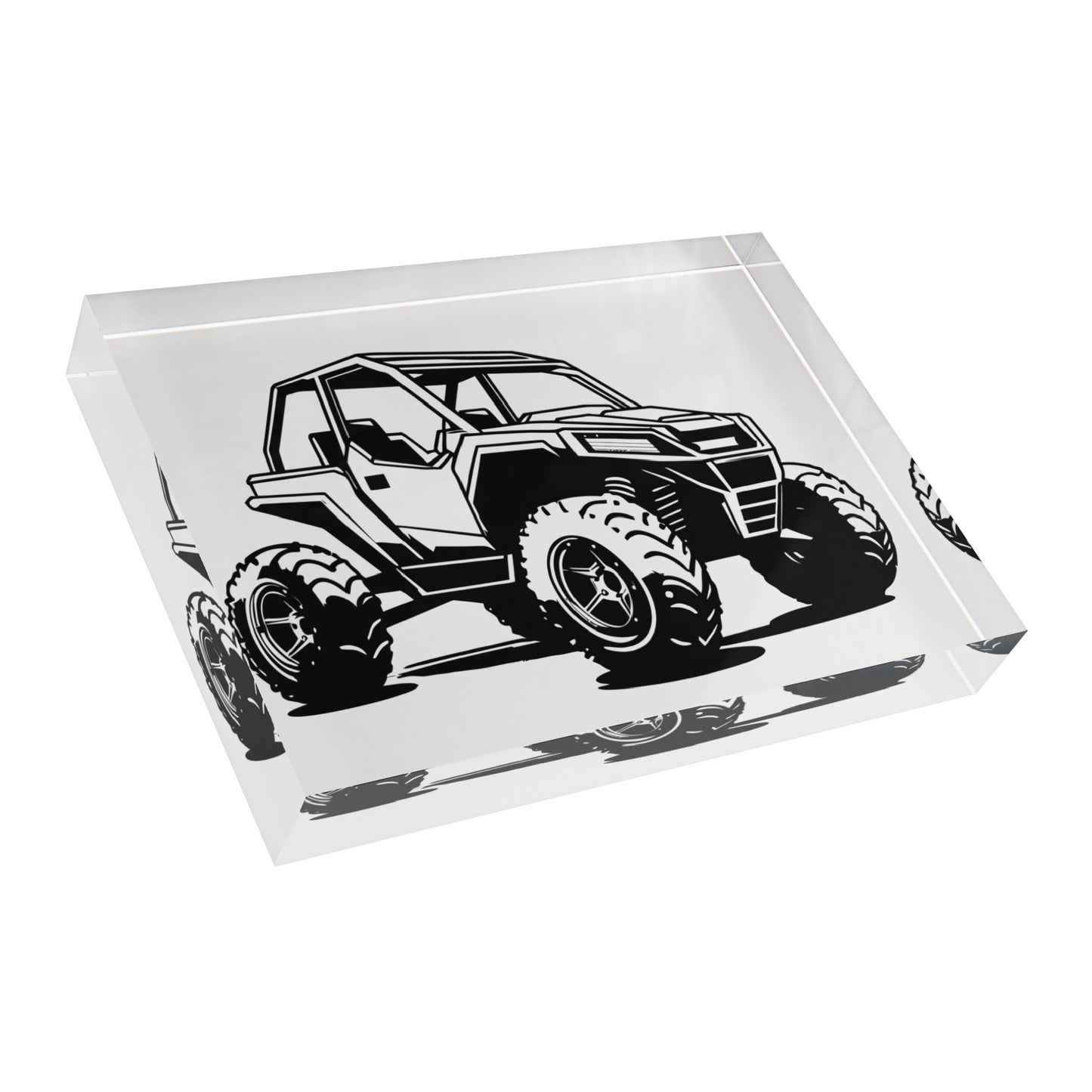 Off The Beaten Path Side By Side Acrylic Photo Block