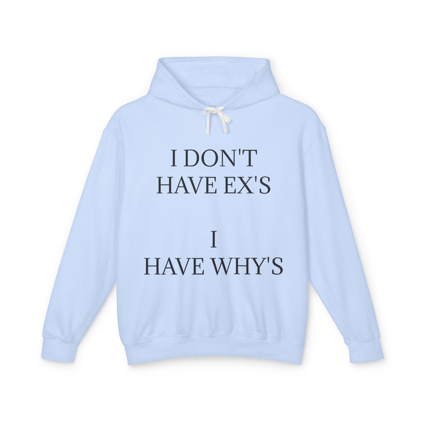 X's And Y's Unisex Lightweight Hoodie