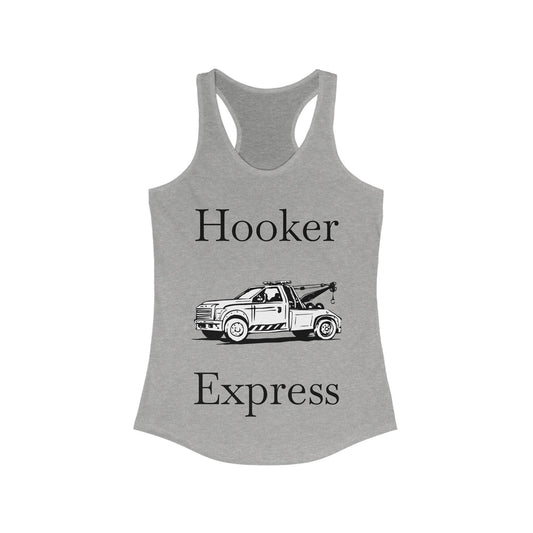 H**ker Express Wheel Lift Tow Truck Women's Racerback Tank