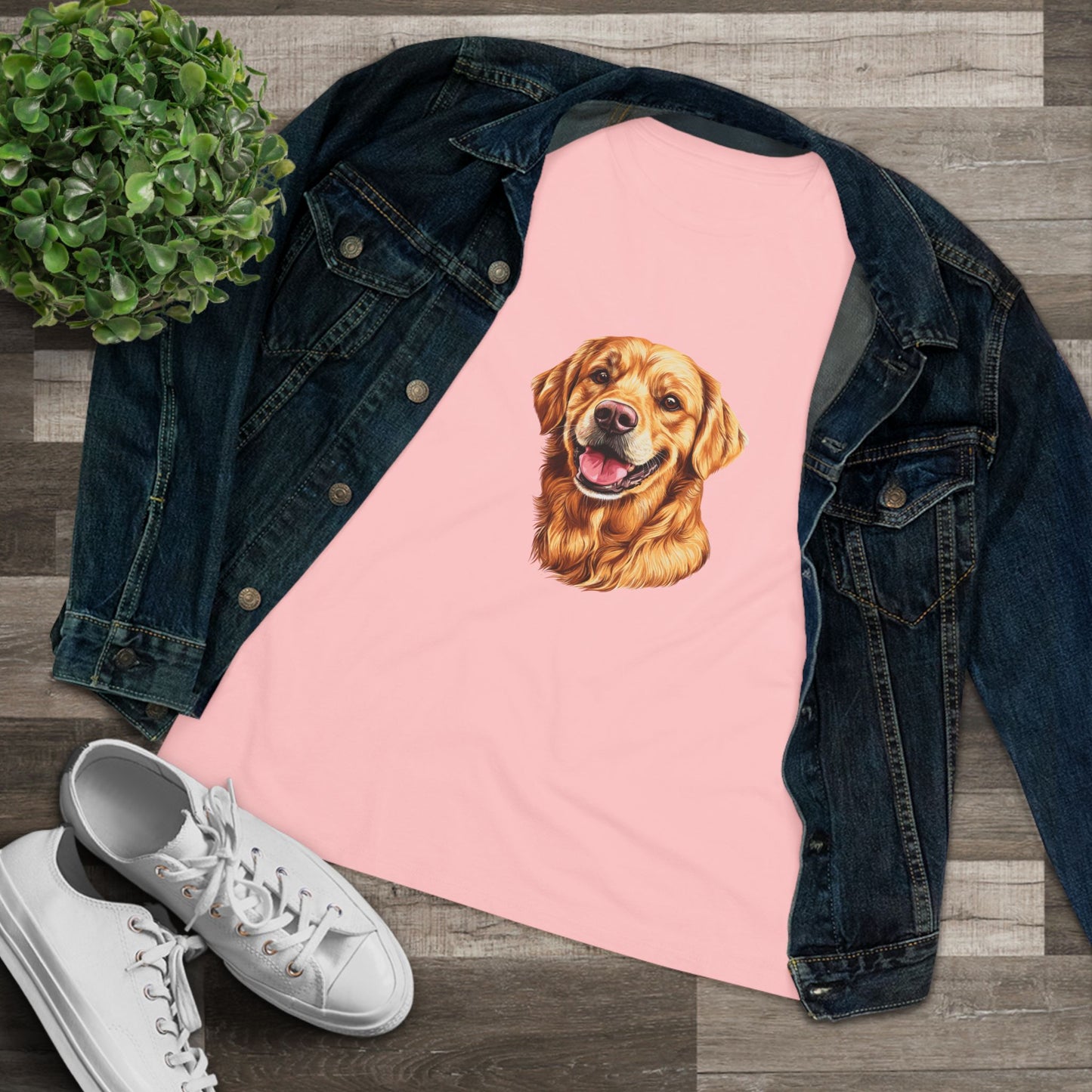 Golden Head Women's Short Sleeve Crewneck Tee