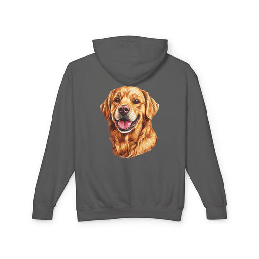 Golden Head Unisex Lightweight Hoodie