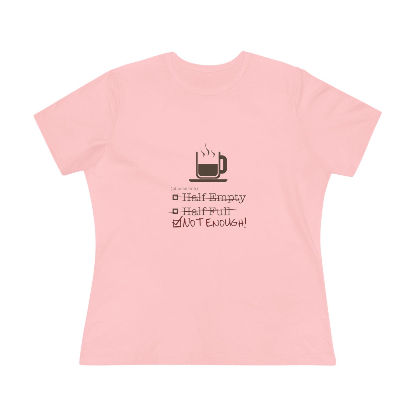 Not Enough Women's Short Sleeve Crewneck Tee