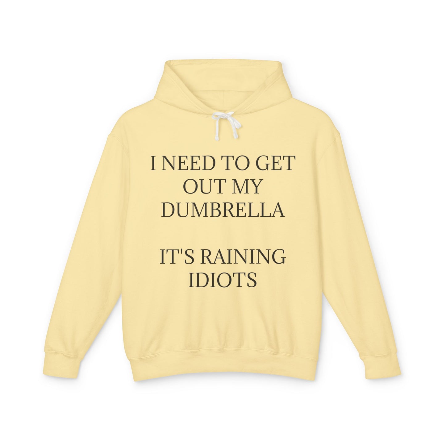 Dumbrella Unisex Lightweight Hoodie