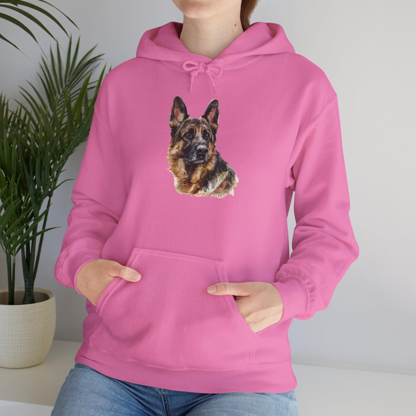 German Shepherd Head Unisex Hoodie